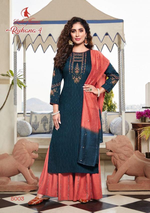  LF Ruhana 4 Designer Embroidery Ethnic Readymade Salwar